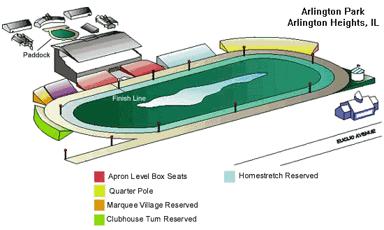 Arlington Park Seating Chart