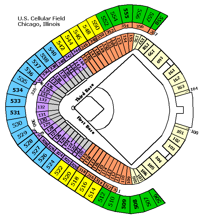 Cellular Stadium Seating Chart