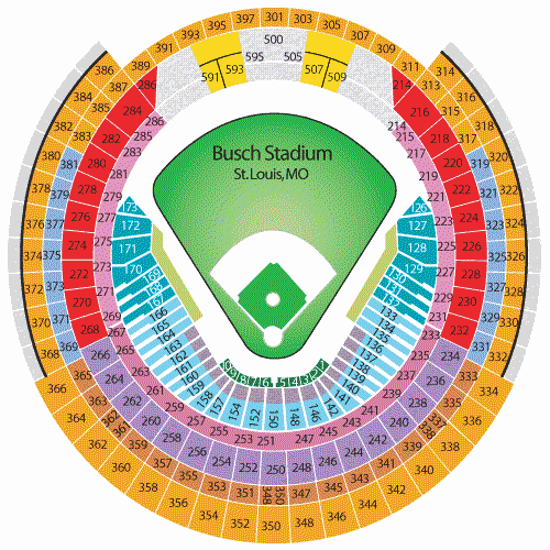 Cardinal Stadium St Louis Seating Chart