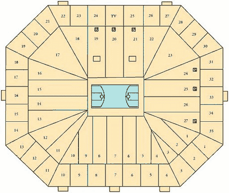 Albuquerque The Pit Seating Chart