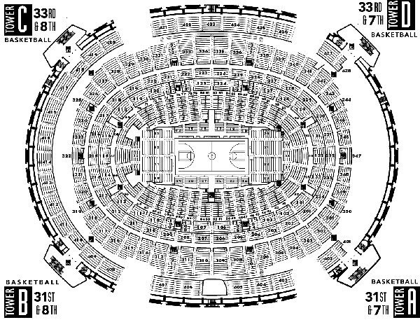 Madison Square Garden seating chart