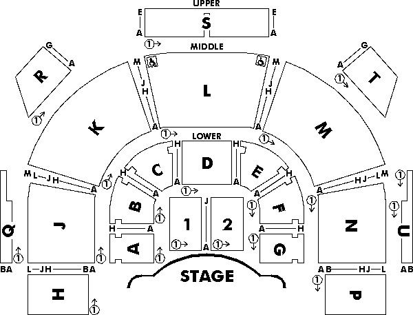 Bronco Bowl seating Chart